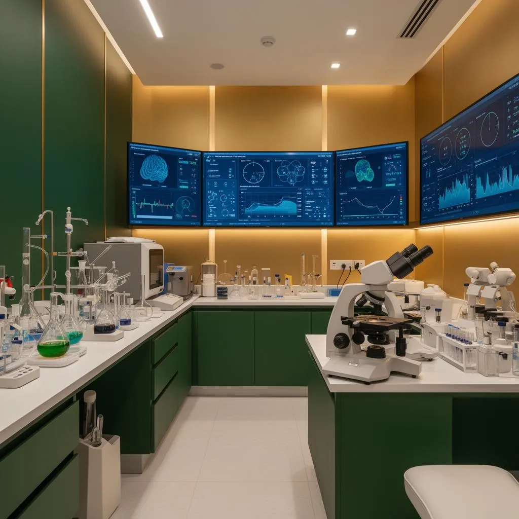 Comprehensive biomarker analysis laboratory at House of Peptides